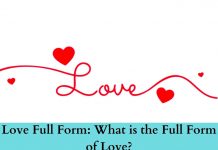 Love full form