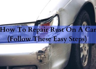 how to repair rust on a car
