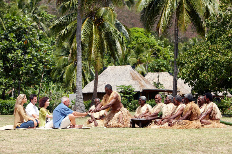 Visiting a Fijian Village