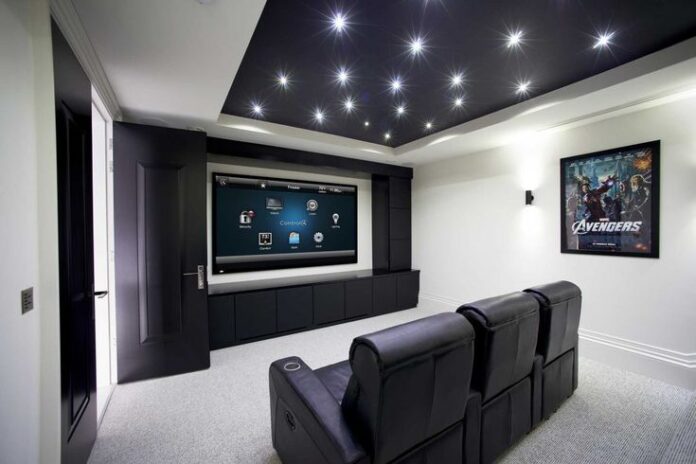 Home theatre installed
